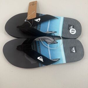Quiksilver Dune Black Flip Flops
